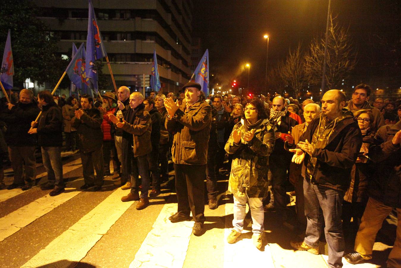 Despedida del sindicalista Vitorino Gonzalo, 'Gonzalín'