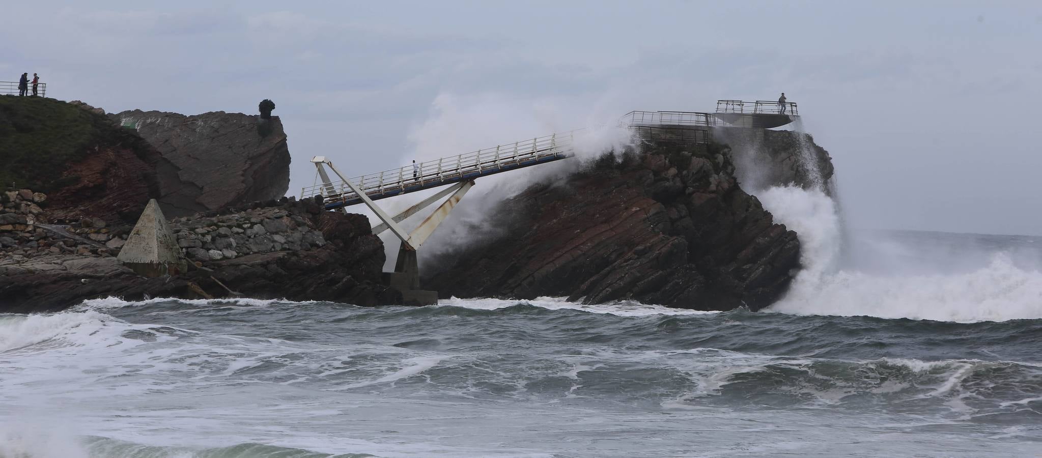 El temporal se acerca a Castrillón