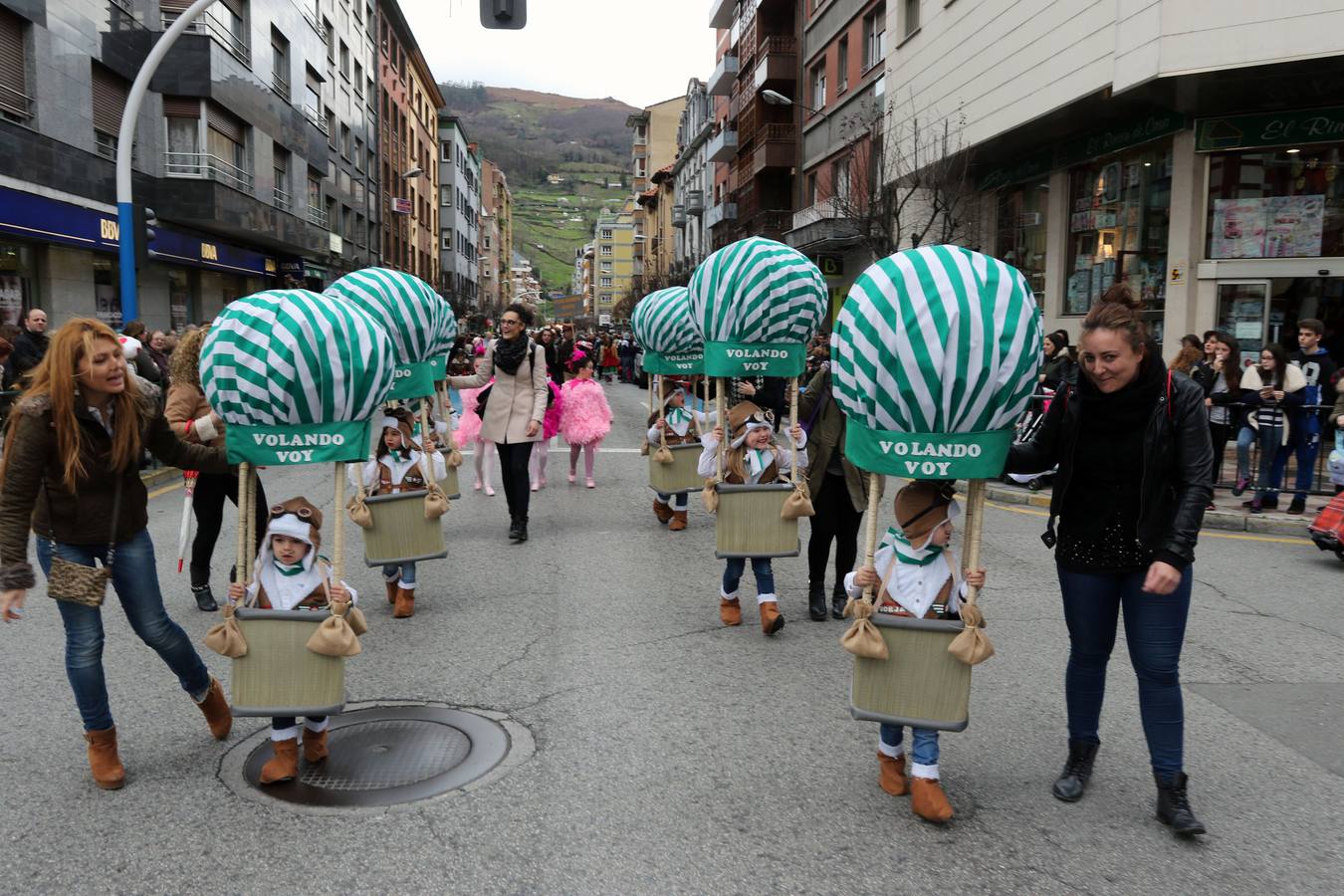 Carnaval infantil en Mieres