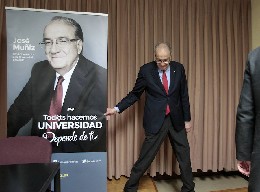 Los candidatos a rector a la Universidad de Oviedo se presentan oficialmente