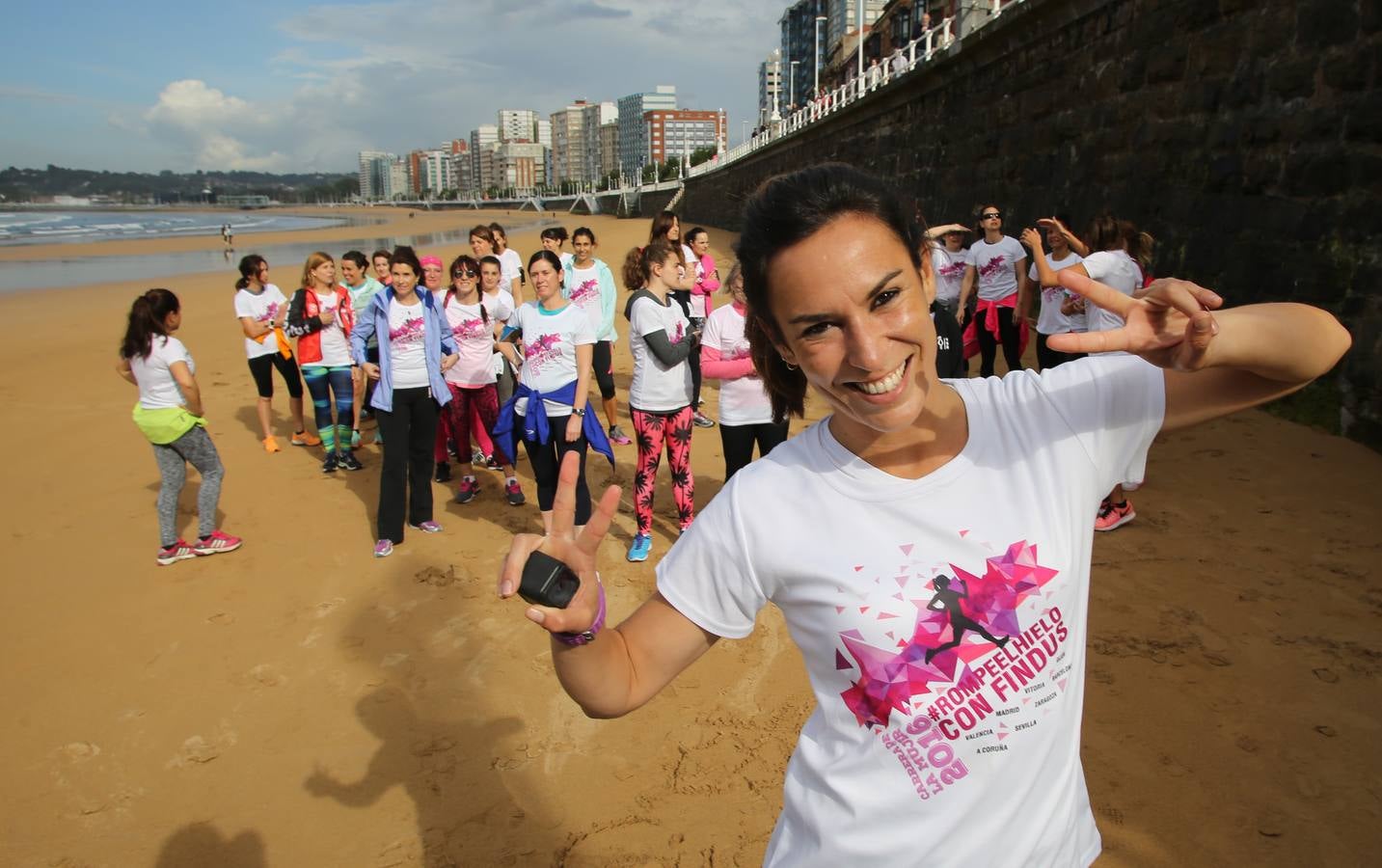 Entrenamiento en Gijón con Paula Butragueño