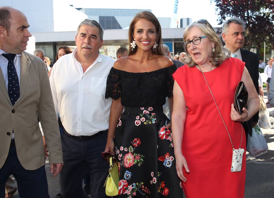 Paula Echevarría, 'madrina' de Mieres