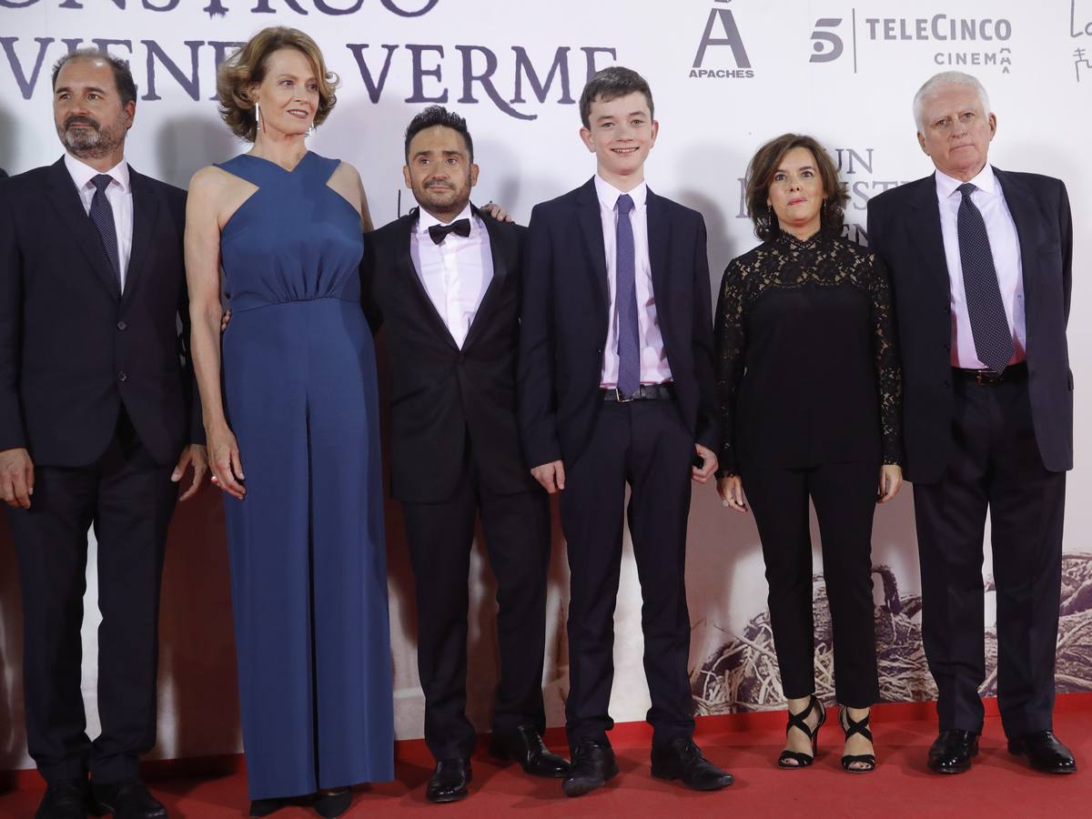 Premiere de 'Un monstruo viene a verme' en Madrid