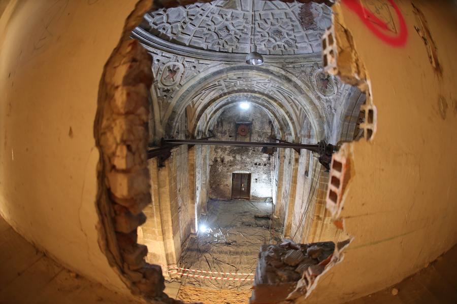 Visita a interior del edificio de Tabacalera en Gijón