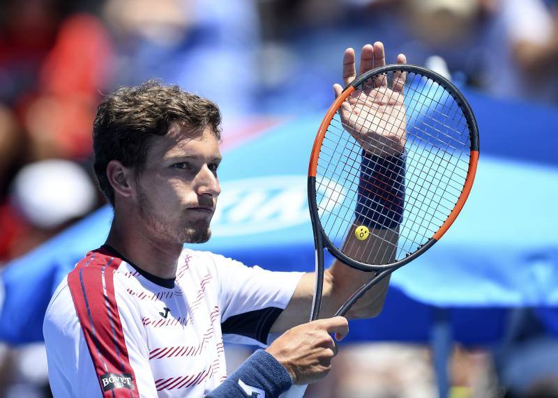 Pablo Carreño, adelante en Australia
