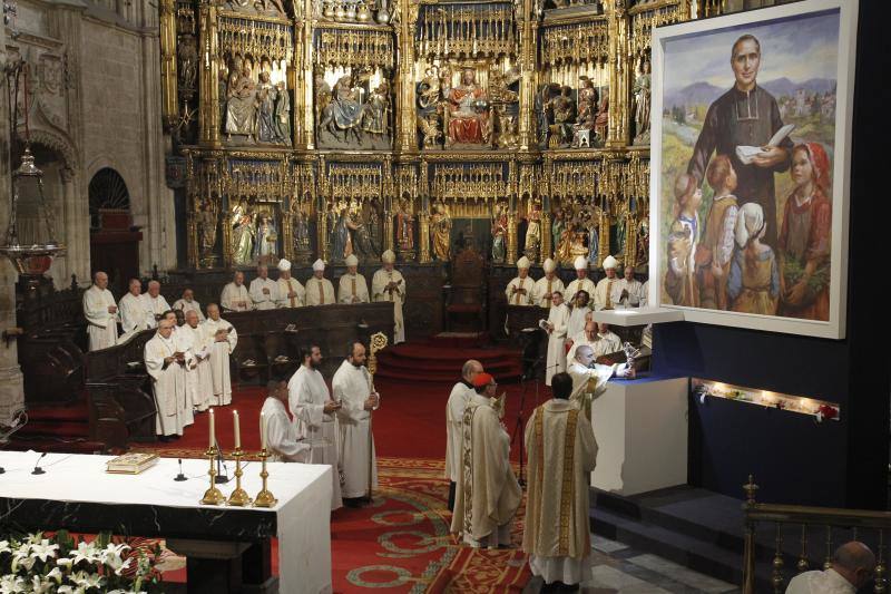 Beatificación en la catedral de Oviedo de Luis Ormières