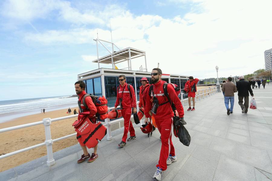 Inicio de la temporada oficial de baños