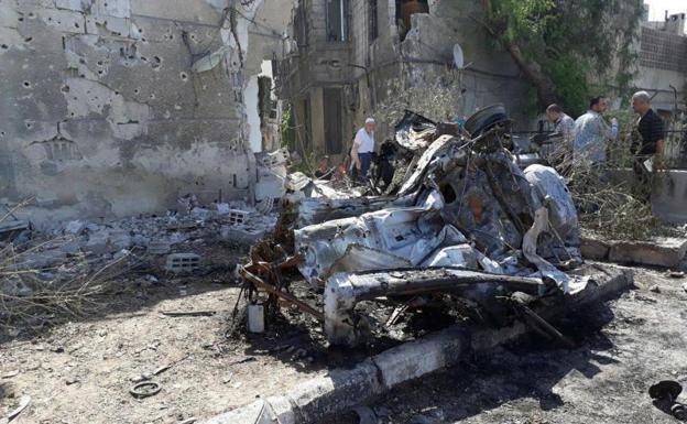 El balance de víctimas del atentado de Damasco sube a 18 muertos