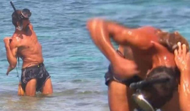 'Supervivientes 2017': José Luis sufre el brutal ataque de un pulpo