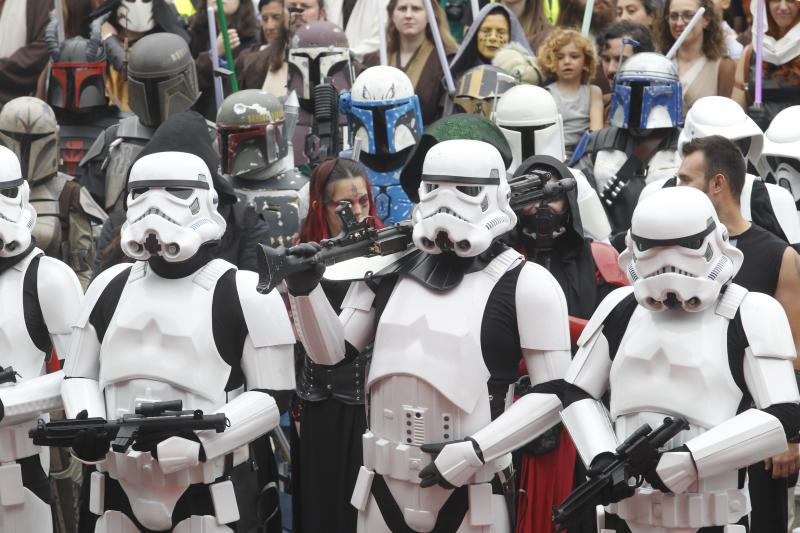 Desfile de Star Wars en Metrópoli