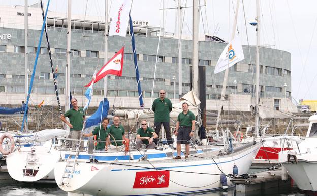 El Wanted, primer barco asturiano en participar en la regata Fastnet