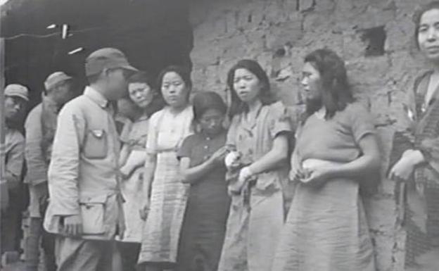 Sale a la luz el supuesto primer vídeo de las «esclavas sexuales» coreanas durante la Segunda Guerra Mundial