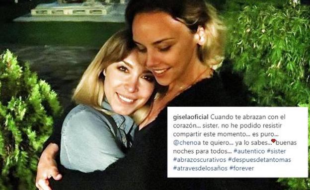 Las palabras más emotivas de Gisela a Chenoa