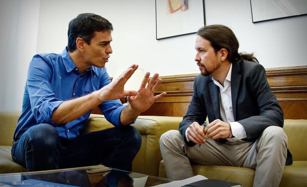 Sánchez e Iglesias arrancan el lunes la negociación para buscar acuerdos