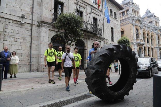 Cuando la solidaridad va rodada