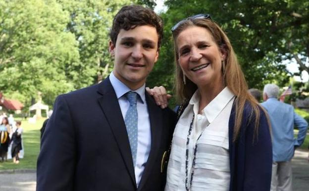 El extraño detalle de la foto de la graduación de Froilán del que todos hablan