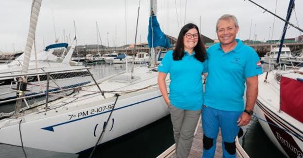 Los peregrinos se hacen a la mar rumbo a Santiago