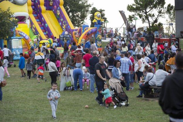 Los niños cobran protagonismo en los festejos de Ceares