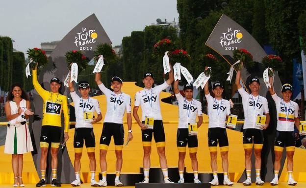 Froome y el Sky imponen su dictadura