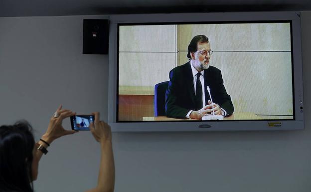 Rajoy ante el tribunal, en diez frases