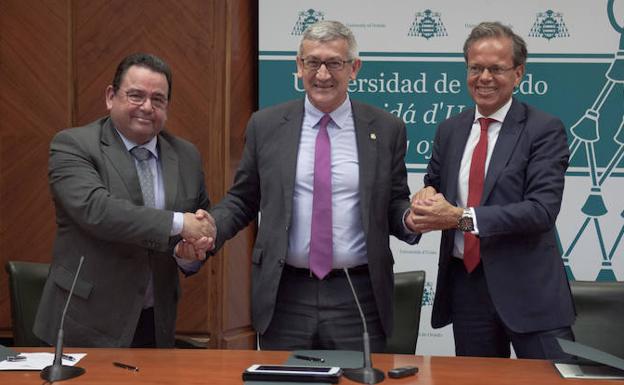 La Universidad, Capgemini y Caja Rural de Asturias crean una cátedra de emprendimiento