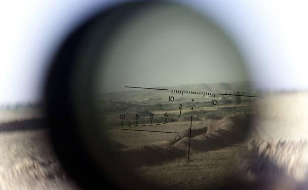 Los yihadistas, en el punto de mira del francotirador español de Al Raqa