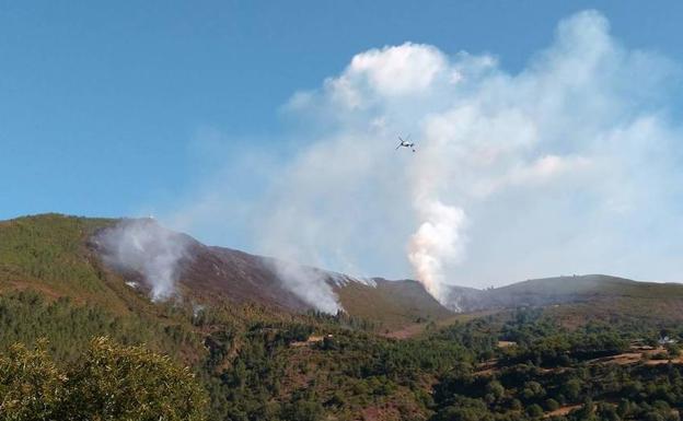 Segundo incendio en 48 horas en Ibias