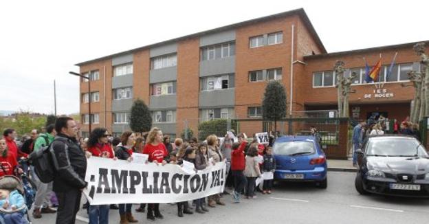 Sale a contratación la obra para ampliar el IES de Roces, que en siete años ganó 200 alumnos