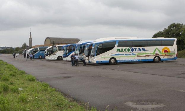 El parking disuasorio solo lo utilizan los autobuses