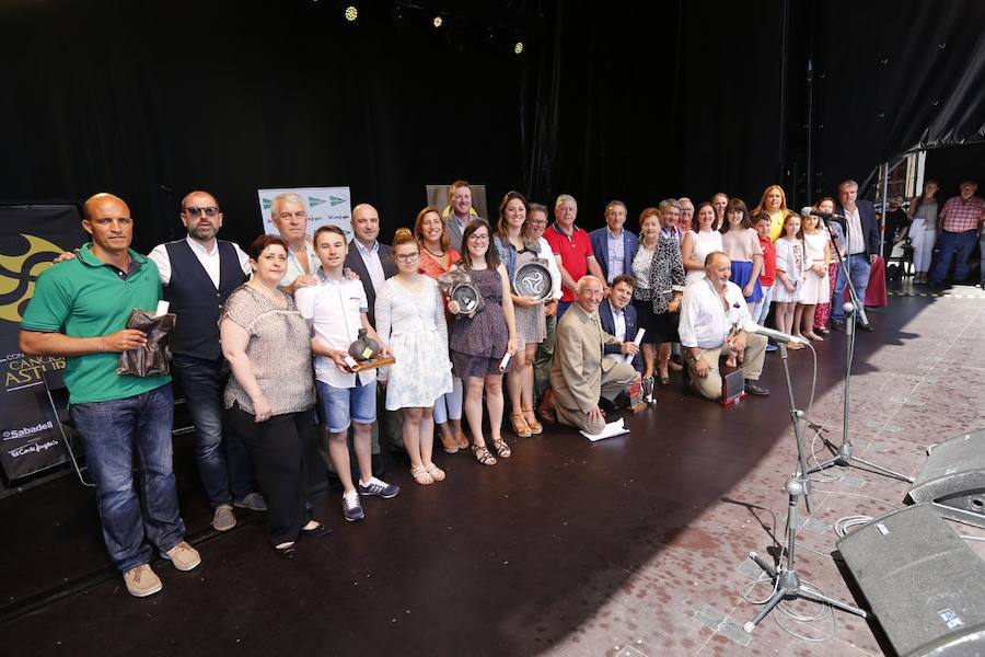 Entrega de premios del Concurso de Canción Asturiana