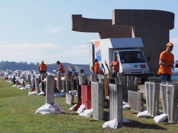 Más de 5.000 artificios para la noche de los fuegos de Gijón