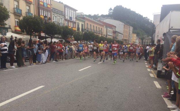 Más de 200 corredores participan en el cross de la 'Vuelta a Piantón'