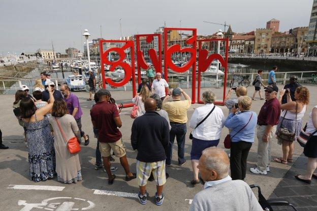Encantados con el tiempo y la ciudad