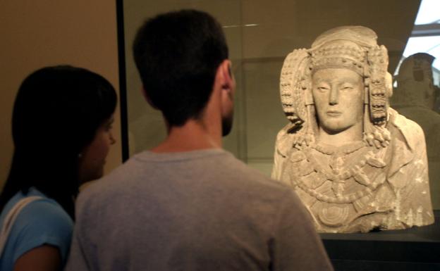 La Dama de Elche, a salvo de las hormigas