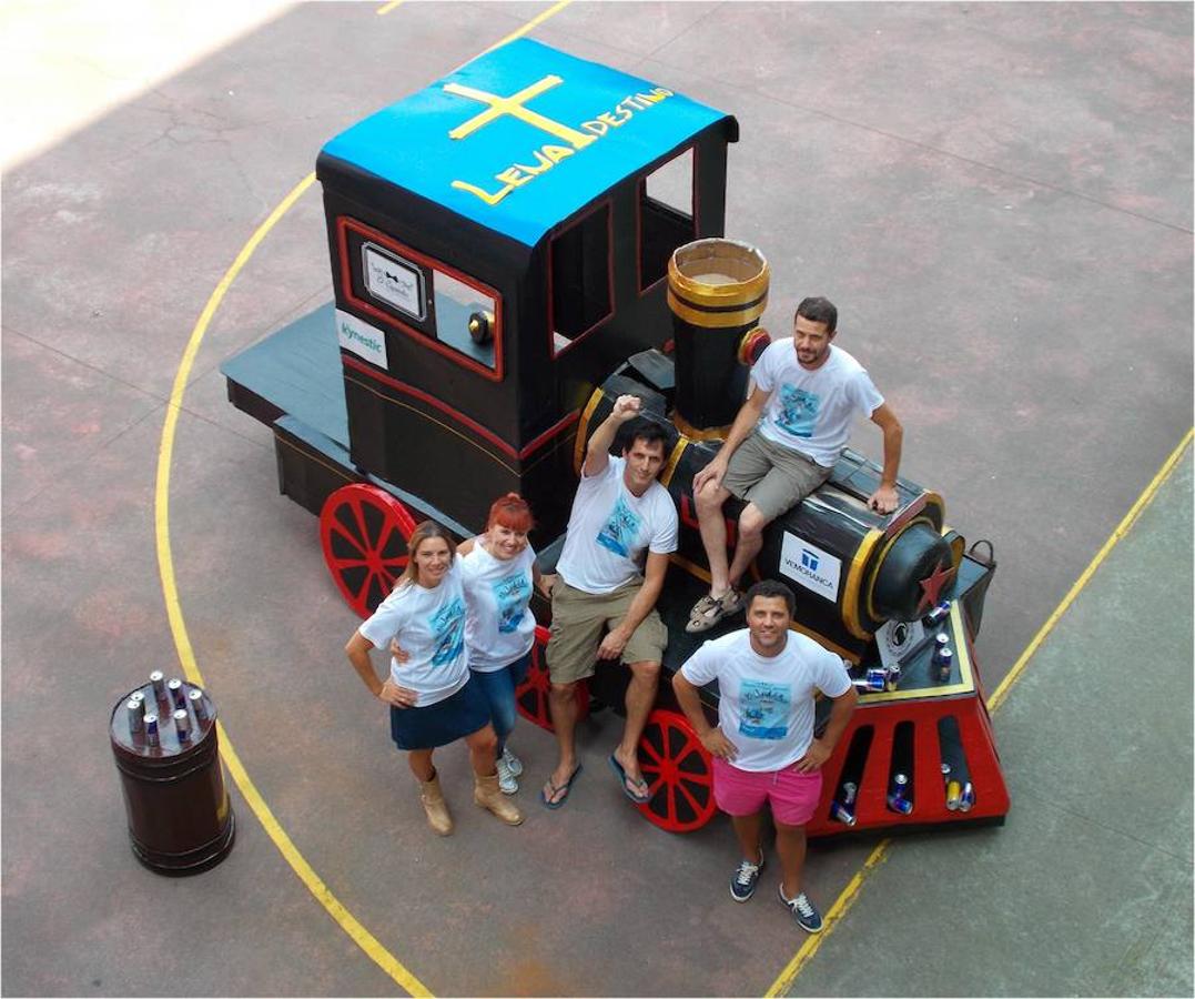 Los artilugios que volarán en la prueba de RedBull en Gijón