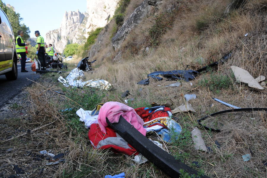 Trágico accidente con cinco muertos en Pancorbo, Burgos