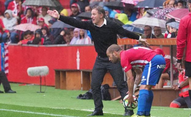 Sporting - Oviedo | Anquela: «El premio ha sido acorde con el esfuerzo»