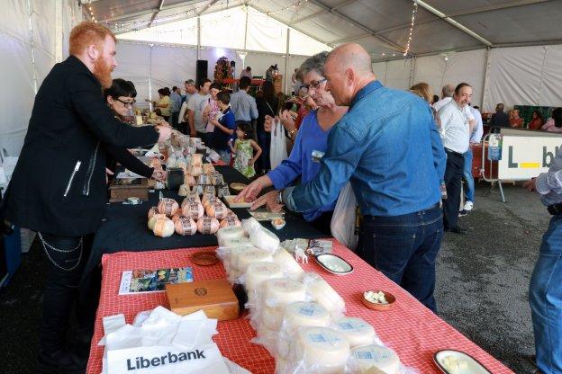 El queso de Vidiago triunfa en La Foz