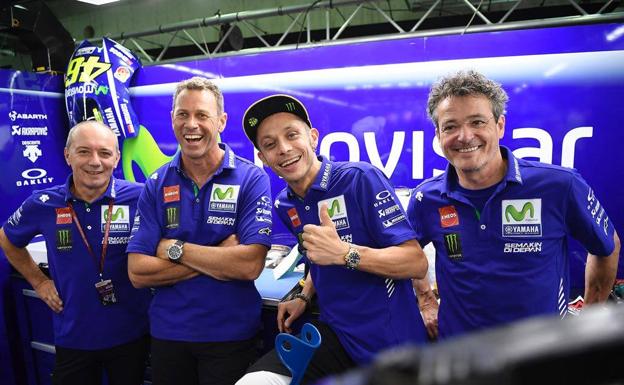 Rossi: «Sufrí mucho perdiéndome Misano»