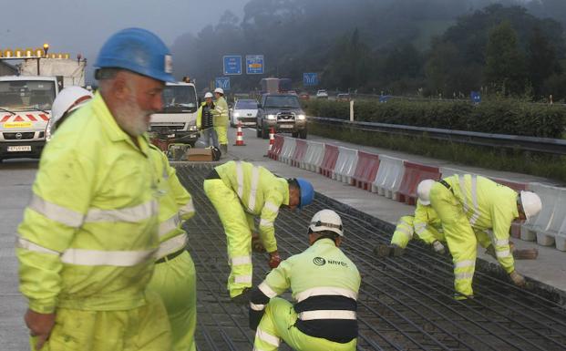 Normalidad en la 'Y' en la primera jornada de obras