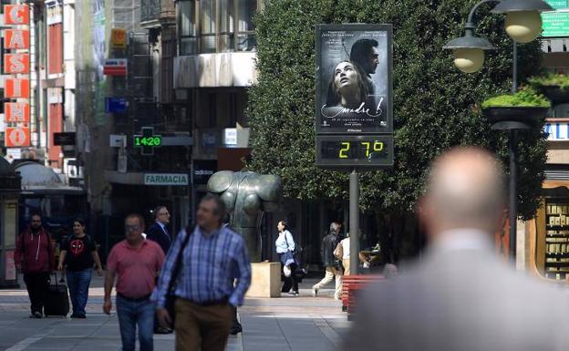 Asturias roza los 28 grados