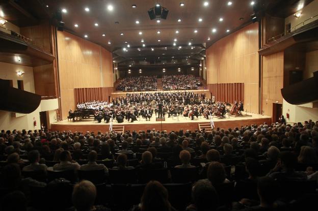 El Ayuntamiento limita de forma cautelar el aforo del Auditorio a 1.500 espectadores