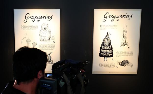 Las greguerías de Gómez de la Serna se exhiben en Logroño