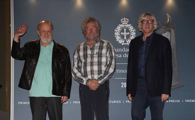 Tres de los integrantes de Les Luthiers ya están en Asturias