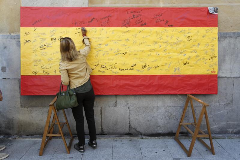 Acto en Gijón por la unidad de España