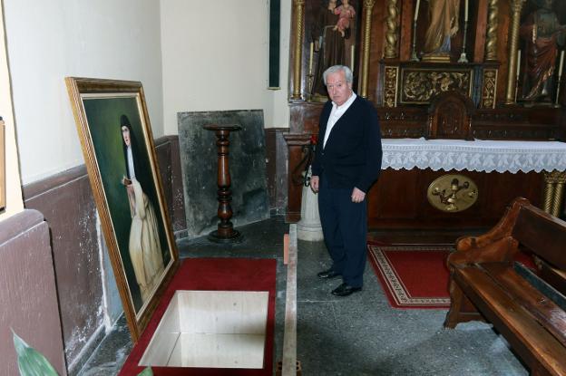 La iglesia de Nembra se prepara para recibir los restos de sus mártires