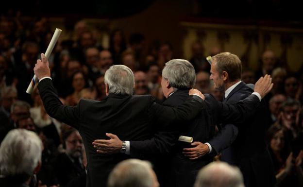 Premios Princesa | Tajani afirma que respetar la ley no es una opción, «es una obligación»