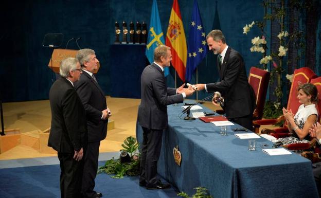 Premios Princesa | «El diálogo es siempre mejor que el conflicto», afirma Tusk