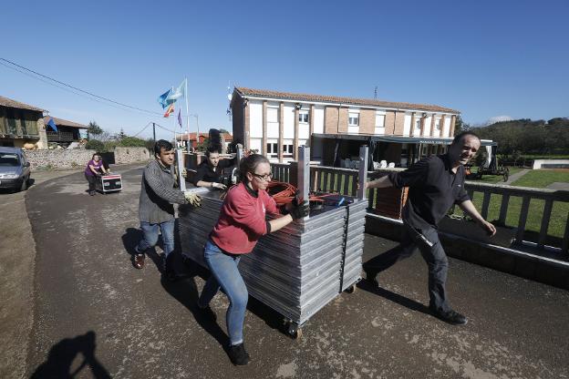 Figos y azabache esperan en Poreñu