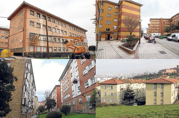 El Ayuntamiento de Gijón impulsa la rehabilitación a la vez de cuatro barrios degradados
